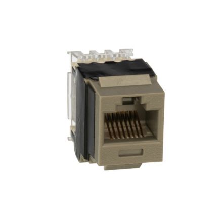 Panduit NK6X88MIG | Netkey Cat 6A Punchdown Jack, Int'L Gray