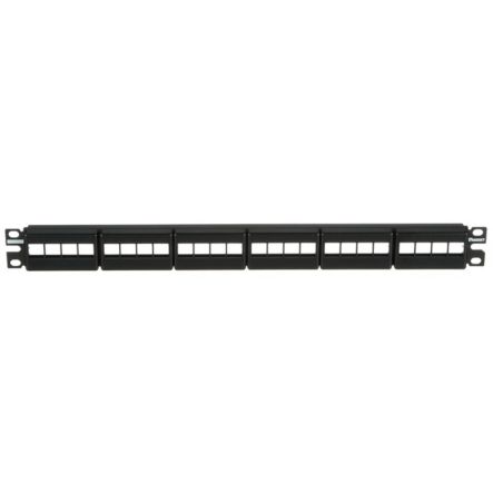Panduit NKFP24Y NK Modular Patch Panel, Flat, 24 Port, 1 RU