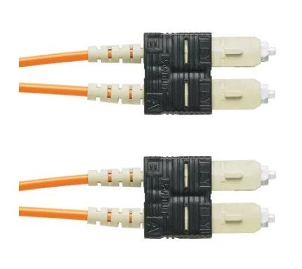 Panduit NKFXGR02S-SM05 | 2-F Nk Jumper OM3 Riser Duplex