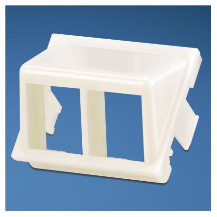 Panduit NKHS2WH-X | NK,2Pt,1/2sloped insert,WH,PK10