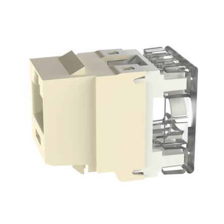 Panduit NKP5E88MEI | Netkey Cat 5E Punchdown Jack, Electric Ivory