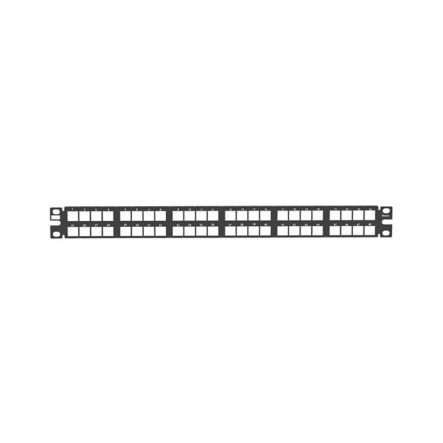 Panduit NKPP48HDY | NetKey Patch Panel, 48 Port, 1 RU, BL