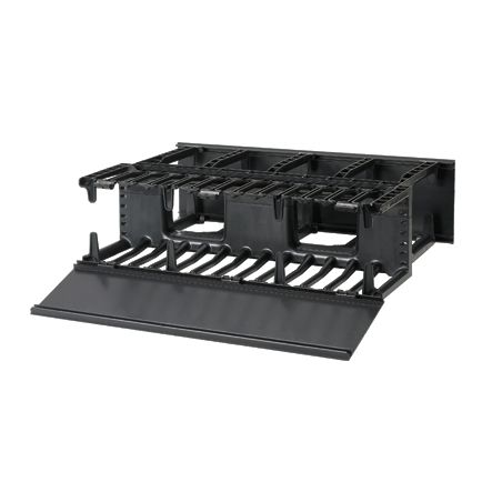 Panduit NM3 | NetManager HC Horizontal Dual-Sided Manager, 3RU, Black