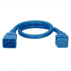 Panduit NPCB06X | PowerCord, IECC20-IECC19, 10PK, BU, 2ft, EA