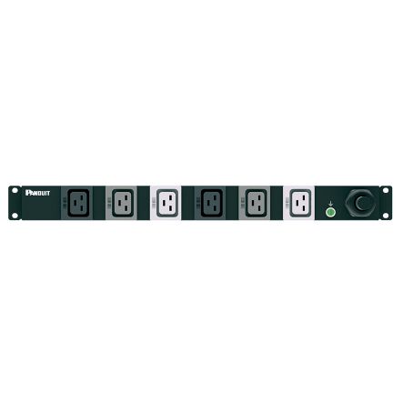 Panduit P06B50M | Basic Pdu, 30Amp, 208V, (6)C19, Nema L21-30P