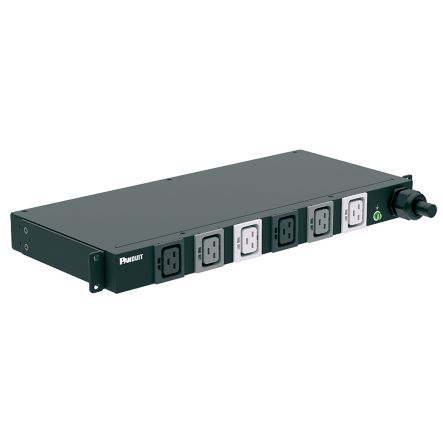 Panduit P06B50M | Basic Pdu, 30Amp, 208V, (6)C19, Nema L21-30P