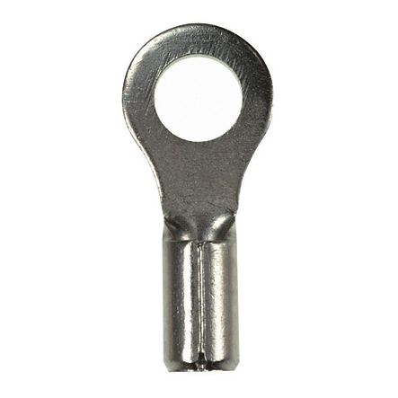 Panduit P10-10RHT6-L | Pan-Term P10-10RHT6-L Ring Terminal, High Temp, Bare, 10-14 AWG, #10 Stud, PK50
