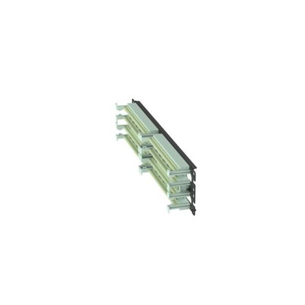 Panduit P110B1004R2Y | Pan-Punch Rack Mount Panel Kit