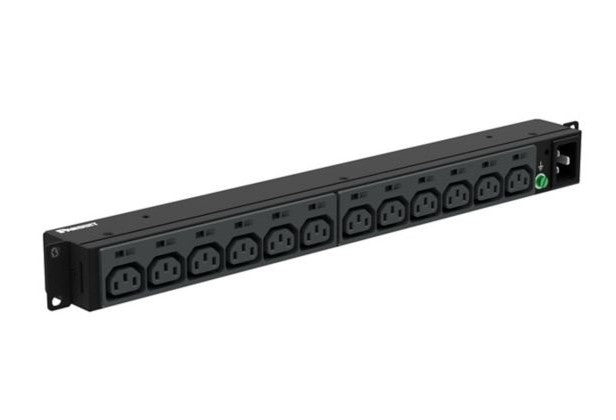 Panduit P12B34M | SmartZone G5 Basic PDU, 16A, 12 C13 Outlets, Black