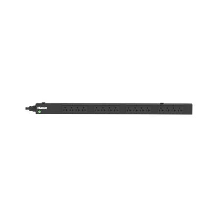 Panduit P16B07M | Basic PDU, 20AMP, 120 VOLT, (16)5-20R, 5-20P
