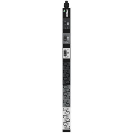 Panduit P18B21M | Basic Pdu, 30Amp, 208V, (18)C13, Nema L15-30P
