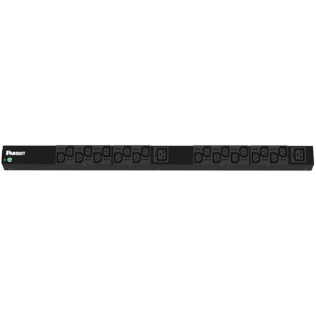 Panduit P22B05M | Basic Pdu, 20Amp, 120V, (20)C13, (2)C19, Nema L5-20P