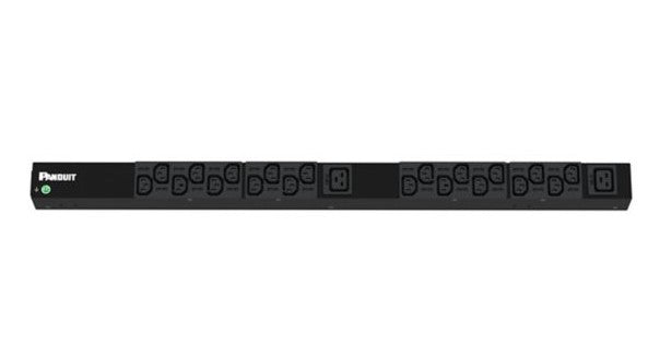 Panduit P22B39M | Basic PDU, 16A 208V, (20) C13 & (2) C19 Outlets, IP44