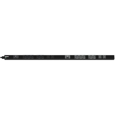 Panduit P24B15M | Basic Pdu, 30Amp, 208V, (20)C13, (4)C19, Nema L6-30P
