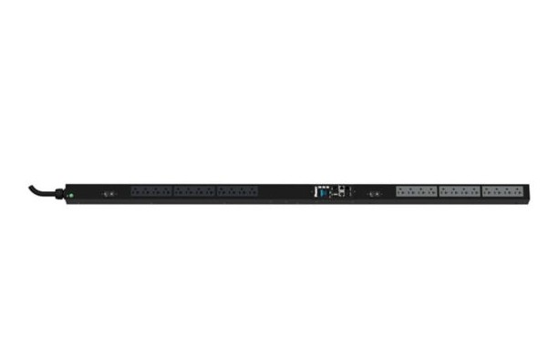 Panduit P24D23G | SmartZone G6 Metered Input PDU, 30A, (24) 5-20R Outlets, NEMA L5-30P Input