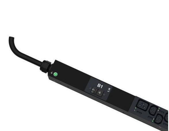 Panduit P24E01M | Monitored/Switched PDU, 32A 230V, (20) C13 & (4) C19 Outlets, IP44