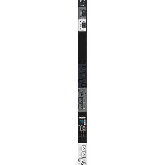 Panduit P24E31M | MS PDU, 50AMP, 208 VOLT, (12)C13, (12)C19, CS8365C
