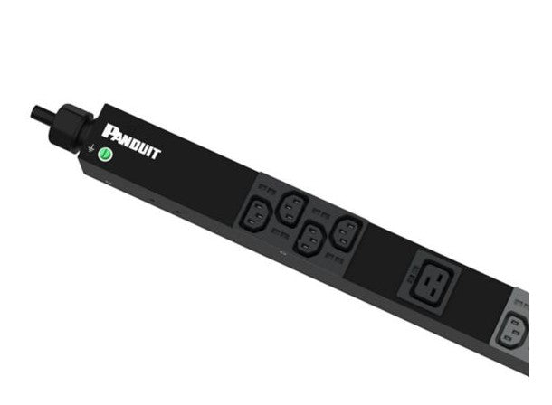Panduit P30B13M | Basic PDU, 16A 400V, (24) C13 & (6) C19 Outlets, IP44