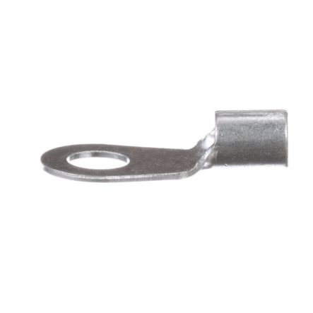 Panduit P6-56R-T | Pan-Term P6-56R-T Ring Terminal, Bare, 6 AWG, 5/16" Stud, PK200