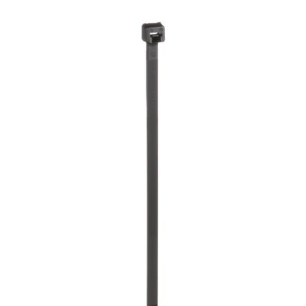 Panduit PLT2I-C0 | Pan-Ty PLT2I-C0 Cable Tie, Black, UV PA6.6, 8"L, 40lb, PK100