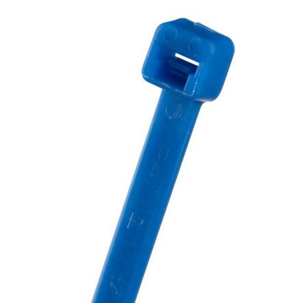 Panduit PLT2I-M6 | Pan-Ty Plt2I-M6 Cable Tie, Blue, Pa6.6, 8"L, 40Lb, Pk1000