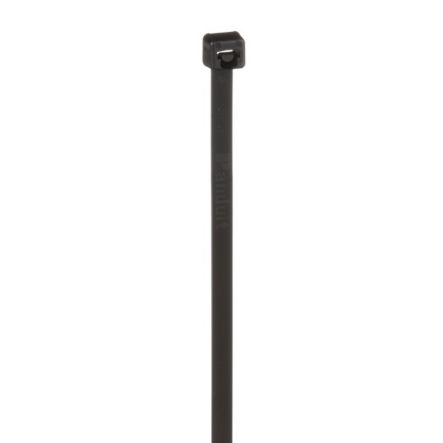Panduit PLT3S-M100 | Pan-Ty Plt3S-M100 Cable Tie, Black, Uv Polypropylene, 11.5"L, 30Lb, Pk1000