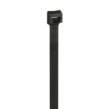 Panduit PLT4H-TL0 | Pan-Ty Cable Tie, Black, UV PA6.6, 14.5"L, 120lb, PK250