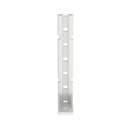 Panduit PP2S-S10-X | Pan-Post PP2S-S10-X Post Standoff, Natural, PA 6.6, 4.6x0.72", 0.2" Screw Hole