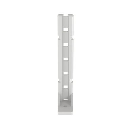 Panduit PP2S-S12-X | Pan-Post Post Standoff, Natural, PA 6.6, 4.6x0.72", 0.23" Screw Hole