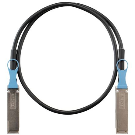 Panduit PQSF2PXA3MBL | 100G QSFP28 DAC Assembly, 30AWG, 3M, Black
