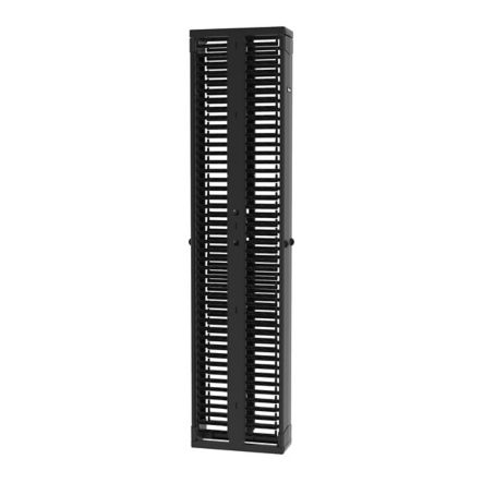 Panduit PR2VD08 | PR2V Vertical Dual-Sided Manager, 45RU, 8 in. Wide, Black