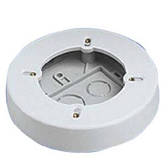 Panduit PRJBX36WH | Single Gang Round Outlet Box
