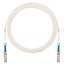Panduit PSF1PXA2MWHNL | Sfp+ 10Gig Passive Cable Assembly, Twinax 30AWG With 2 Sfp+ Mod Conn, White 2M No Label