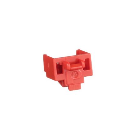 Panduit PSL-DCJB-C | RJ45 Jack Module Block-Out Device, Red, 100/Pkg