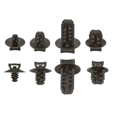 Panduit PUM-925-M30 | PUM-925-M30 Fir Tree Mount, Black, High Heat PA 6.6, 0.77x1.05", PK1000