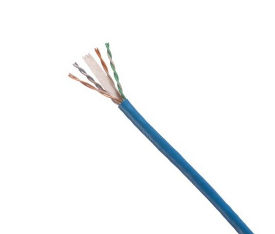 Panduit PUP6C2204OR-WZ | Cat6 UTP Cable, 22 AWG, CMP, Solid BCFEP/FRPVC, Orange Jacket, Extended Reach Box