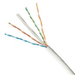 Panduit PUZ6004WH-CEG | Cable UTP 24-4 Pair SOL LSZH Cat 6 Jacket TIEC- 60332 3 White