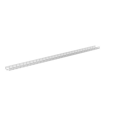 Panduit PWB2X6EZ | Wire Basket 2" H x 6" W, Electro Zinc