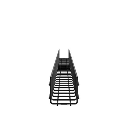 Panduit PWB4X4BL | Wire Basket 4" H x 4" W, Black Powdered Coated
