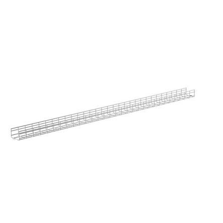 Panduit PWB4X6EZ | Wire Basket 4" H x 6" W, Electro Zinc