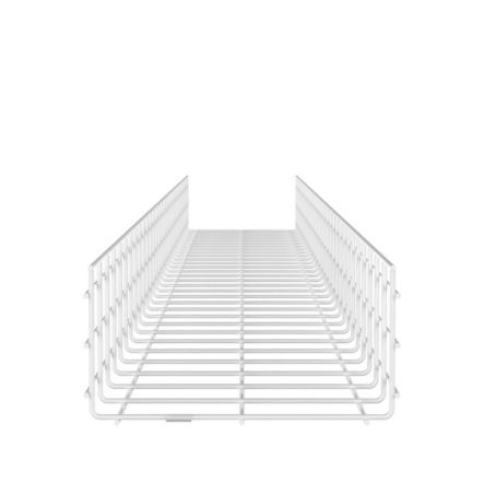 Panduit PWB6X12WH | Wire Basket 6" H x 12" W, White Powdered Coated
