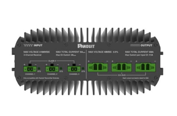 Panduit PXR1AJD | FMPS Class 4 Receiver 1.6KW, 48VDC, 3 Input, 3 Output