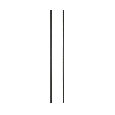 Panduit R4PRT | Replacement E-Rails for R4P 4-post, 45 RU, #12-24, Steel, Black