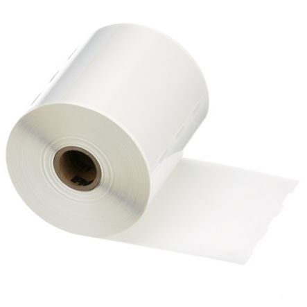 Panduit S100X400VA1Y | S100X400VA1Y Self-Lam, Vinyl, White, 1000 Lbls, TT, 4"x1", 1" PO H