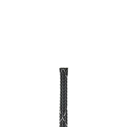 Panduit SE25PFR-TR0 | SE25PFR-TR0 Braided Sleeving, Black, FR (PET), 0.25" Nom Dia., 200', PK1