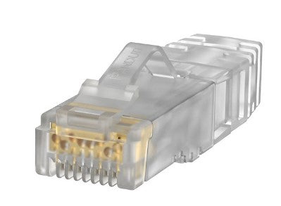 Panduit SP6X88-C | Pan-Plug Modular Plug, Category 6A, 23-24 AWG, 100 Pack