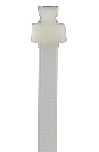 Panduit SST1.5I-C | Sta-Strap Nylon 6.6 Through Panel Releasable Cable Tie