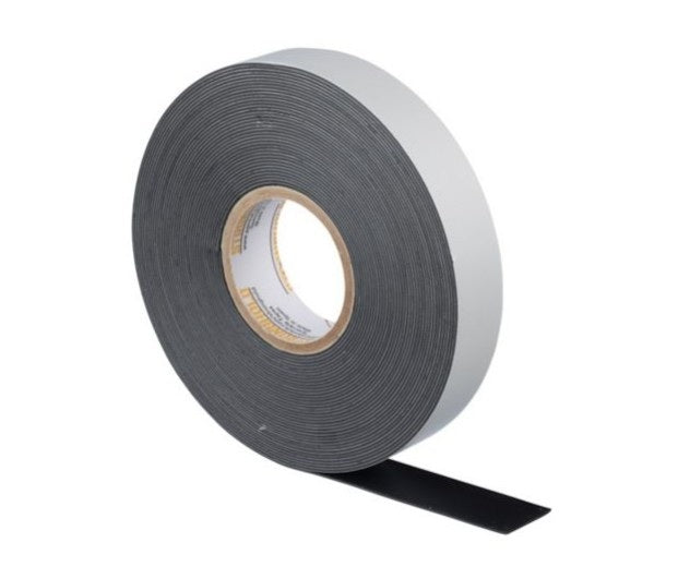 Panduit ST23-075-30BK | StrongHold Specialty, Black, EPR, High Volt Rubber Tape with Liner