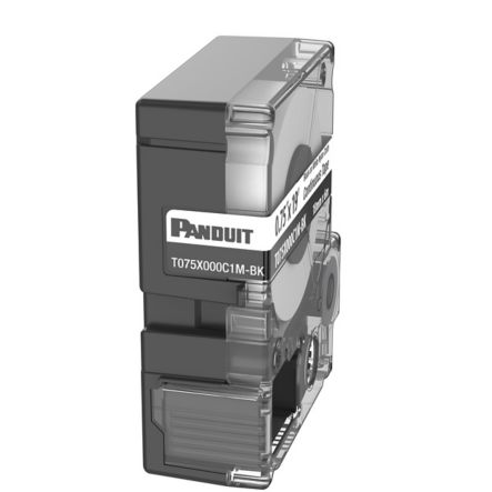 Panduit T075X000C1M-BK | PXE T075X000C1M-BK Continuous Tape Cassette