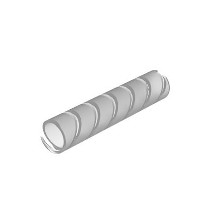 Panduit T100F-C | T100F-C Spiral Wrap, Natural, Pe, 0.875" Min Dia., Pk1